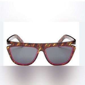 Women’s Fendi Flat Top Square Sunglasses